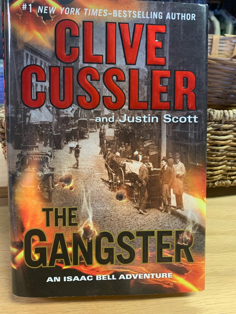 The Gangster by Clive Cussler & Justin Scott. Hardcover - Picture 1 of 5